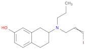 2-Naphthalenol, 5,6,7,8-tetrahydro-7-[(3-iodo-2-propen-1-yl)propylamino]-