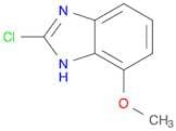 1H-Benzimidazole, 2-chloro-7-methoxy-