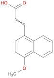 3-(4-Methoxy-1-naphthyl)acrylic acid