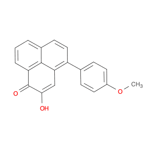 1H-Phenalen-1-one, 2-hydroxy-4-(4-methoxyphenyl)-