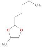 1,3-Dioxolane, 4-methyl-2-pentyl-
