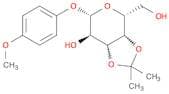 4-Methoxyphenyl 3,4-o-isopropylidene-β-d-galactopyranoside