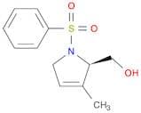 1H-Pyrrole-2-methanol, 2,5-dihydro-3-methyl-1-(phenylsulfonyl)-, (2R)-
