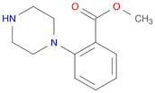 Benzoic acid, 2-(1-piperazinyl)-, methyl ester
