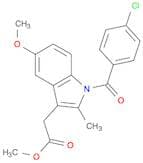 1H-Indole-3-acetic acid, 1-(4-chlorobenzoyl)-5-methoxy-2-methyl-, methyl ester
