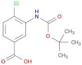 Benzoic acid, 4-chloro-3-[[(1,1-dimethylethoxy)carbonyl]amino]-