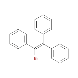 Benzene, 1,1',1''-(1-bromo-1-ethenyl-2-ylidene)tris-