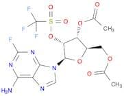 ((2R,3R,4R,5R)-3-Acetoxy-5-(6-amino-2-fluoro-9H-purin-9-yl)-4-(((trifluoromethyl)sulfonyl)oxy)tetr…
