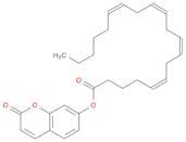 5,8,11,14-Eicosatetraenoic acid, 2-oxo-2H-1-benzopyran-7-yl ester, (5Z,8Z,11Z,14Z)-