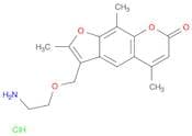 3-((2-Aminoethoxy)methyl)-2,5,9-trimethyl-7H-furo[3,2-g]chromen-7-one hydrochloride