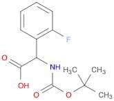 N-BOC-(2-Fluorophenyl)glycine