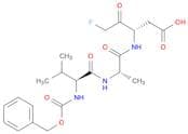 L-Alaninamide, N-[(phenylmethoxy)carbonyl]-L-valyl-N-[(1S)-1-(carboxymethyl)-3-fluoro-2-oxopropyl]-