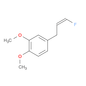 Benzene, 4-[(2Z)-3-fluoro-2-propen-1-yl]-1,2-dimethoxy-