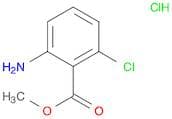 Benzoic acid, 2-amino-6-chloro-, methyl ester, hydrochloride (1:1)