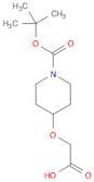 1-Piperidinecarboxylic acid, 4-(carboxymethoxy)-, 1-(1,1-dimethylethyl) ester