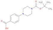 4-[4-(tert-Butoxycarbonyl)piperazino]benzoic acid