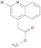 4-Quinolineacetic acid, 2-bromo-, methyl ester