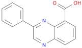 3-Phenyl-quinoxaline-5-carboxylic acid
