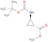 Methyl (1R,2R)-2-{[(tert-butoxy)carbonyl]amino}cyclopropane-1-carboxylate