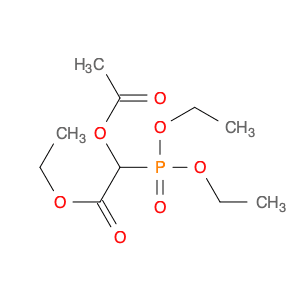 Acetic acid, 2-(acetyloxy)-2-(diethoxyphosphinyl)-, ethyl ester