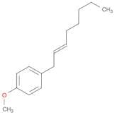 Benzene, 1-methoxy-4-(2E)-2-octen-1-yl-