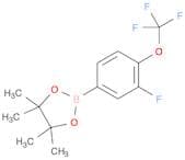 1,3,2-Dioxaborolane, 2-[3-fluoro-4-(trifluoromethoxy)phenyl]-4,4,5,5-tetramethyl-