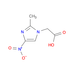 1H-Imidazole-1-acetic acid, 2-methyl-4-nitro-