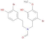 Formamide, N-[(2-bromo-5-hydroxy-4-methoxyphenyl)methyl]-N-[2-(3-bromo-4-hydroxyphenyl)ethyl]-