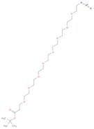 4,7,10,13,16,19,22,25-Octaoxaheptacosanoic acid, 27-azido-, 1,1-dimethylethyl ester