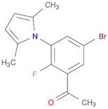 1-(5-Bromo-3-(2,5-dimethyl-1H-pyrrol-1-yl)-2-fluorophenyl)ethanone