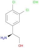 Benzeneethanol, β-amino-3,4-dichloro-, hydrochloride (1:1), (βS)-