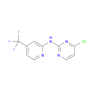 4-Chloro-N-(4-(trifluoromethyl)pyridin-2-yl)pyrimidin-2-amine