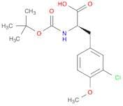 D-Tyrosine, 3-chloro-N-[(1,1-dimethylethoxy)carbonyl]-O-methyl-