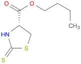 4-Thiazolidinecarboxylic acid, 2-thioxo-, butyl ester, (4R)-