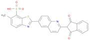7-Benzothiazolesulfonic acid, 2-[2-(2,3-dihydro-1,3-dioxo-1H-inden-2-yl)-6-quinolinyl]-6-methyl-