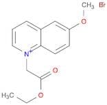 Quinolinium, 1-(2-ethoxy-2-oxoethyl)-6-methoxy-, bromide (1:1)
