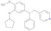 Pyridine, 4-[(2R)-2-[3-(cyclopentyloxy)-4-methoxyphenyl]-2-phenylethyl]-