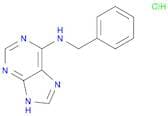 9H-Purin-6-amine, N-(phenylmethyl)-, hydrochloride (1:1)