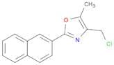 4-(chloromethyl)-5-methyl-2-(naphthalen-2-yl)-1,3-oxazole