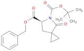 5-Azaspiro[2.4]heptane-5,6-dicarboxylic acid, 4-oxo-, 5-(1,1-dimethylethyl) 6-(phenylmethyl) ester…