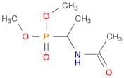 Phosphonic acid, P-[1-(acetylamino)ethyl]-, dimethyl ester