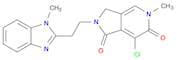 7-Chloro-5-methyl-2-(2-(1-methyl-1h-benzo[d]imidazol-2-yl)ethyl)-2,3-dihydro-1h-pyrrolo[3,4-c]pyri…