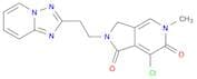 2-(2-([1,2,4]Triazolo[1,5-a]pyridin-2-yl)ethyl)-7-chloro-5-methyl-2,3-dihydro-1H-pyrrolo[3,4-c]pyr…