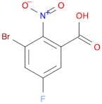 Benzoic acid, 3-bromo-5-fluoro-2-nitro-