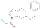 Ethanone, 2-chloro-1-[6-(phenylmethoxy)-1H-indol-1-yl]-