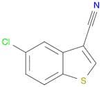 Benzo[b]thiophene-3-carbonitrile, 5-chloro-