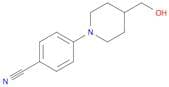 4-(4-(Hydroxymethyl)piperidin-1-yl)benzonitrile