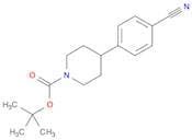 1-Piperidinecarboxylic acid, 4-(4-cyanophenyl)-, 1,1-dimethylethyl ester