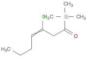 3-Hepten-1-one, 3-chloro-1-(trimethylsilyl)-