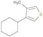 3-cyclohexyl-4-methylthiophene